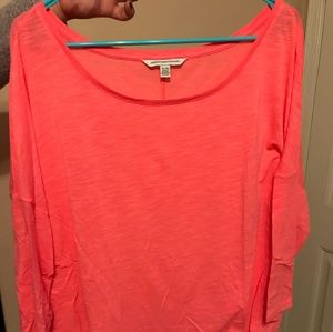 Coral/pink long sleeve